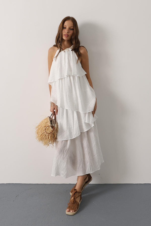 Rêve White Elbise