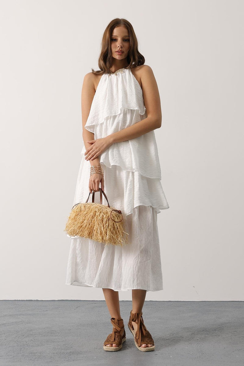 Rêve White Elbise